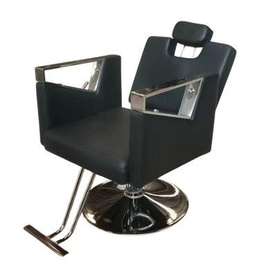 SILLON DE PELUQUERIA ELEGANT BLACK RECLINABLE - NEGRO - 4