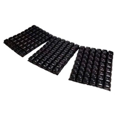 COLCHON ANTIESCARAS INFLABLE FLOTACION SECA 3 SECCIONES COLOR NEGRO - 2