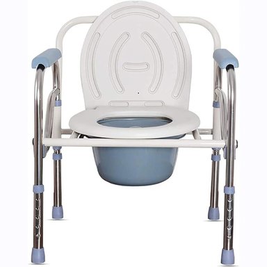 BAÑO INODORO W.C PORTATIL PLEGABLE SILLA DUCHA - 2