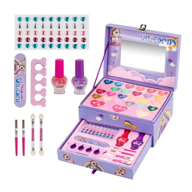 JUEGO MAQUILLAJE SET UNICORNIO PARA NIÑOS - 1
