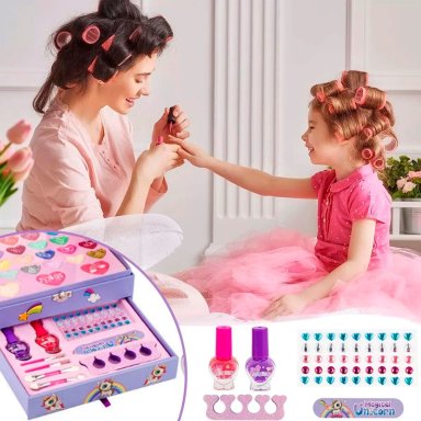 JUEGO MAQUILLAJE SET UNICORNIO PARA NIÑOS - 2