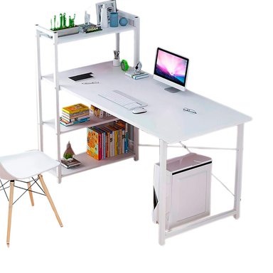 ESCRITORIO H OFICINA 120X60X70CM CHIC HOME - NEGRO - 1