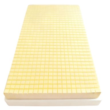 COLCHON ANTIESCARAS VISCOELASTICO200X90X14CM + FUNDA - AZUL - 2
