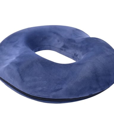 COJIN ORTOPEDICO PICARON ANTIESCARAS MEMORIA FUNDA AZUL - 2