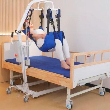 GRUA ELECTRICA PARA TRASLADO DE PACIENTES POSTRADOS - BLANCO - 3
