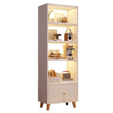 ESTANTE LIBRERO 30X50X180CM BLANCO CHIC HOME - 1