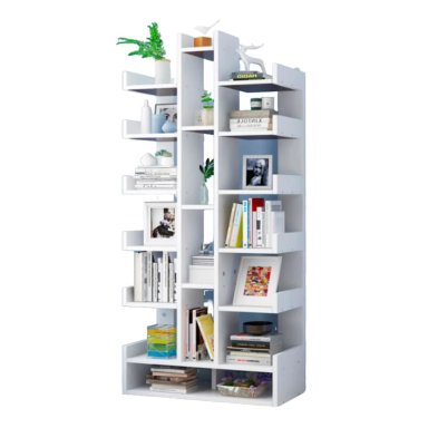 ESTANTE LIBRERO BLANCO 51*18*168CM CHIC HOME - 1
