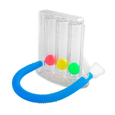 TRIFLO EJERCITADOR PULMONAR - TRANSPARENTE - 1