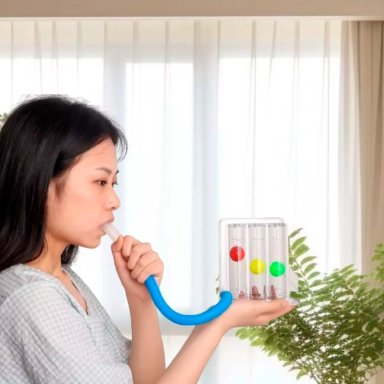 TRIFLO EJERCITADOR PULMONAR - TRANSPARENTE - 6