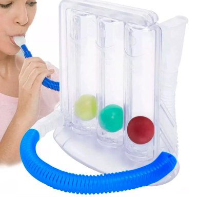 TRIFLO EJERCITADOR PULMONAR - TRANSPARENTE - 9