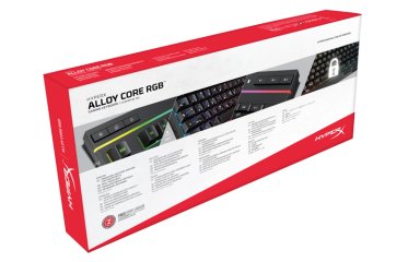 Teclado Hyperx Alloy Core Rgb Gaming Español - Membrana - 4P4F5AI - 6