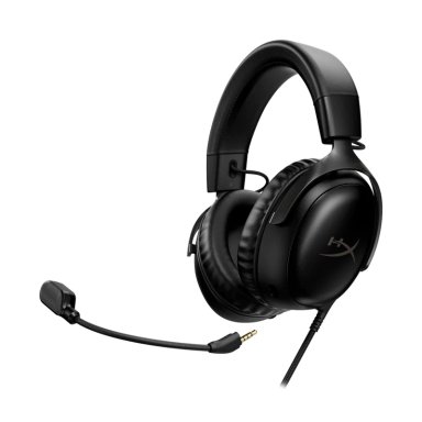 AUDÍFONOS HYPERX CLOUD III BLACK - USB-C - USB-A Y 3,5MM - 1