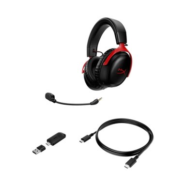 AUDÍFONOS HYPERX TRUE WIRELESS 77Z46AA CLOUD ILL 120HRS BLUETOOTH ROJO - 2