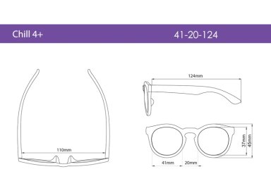 LENTES SOL REAL SHADES NIÑOS CHILL 4+ NEGRO - 3
