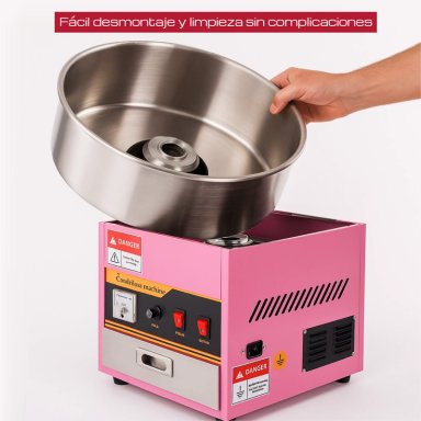 MAQUINA ALGODON DE AZUCAR PROFESIONAL - 10