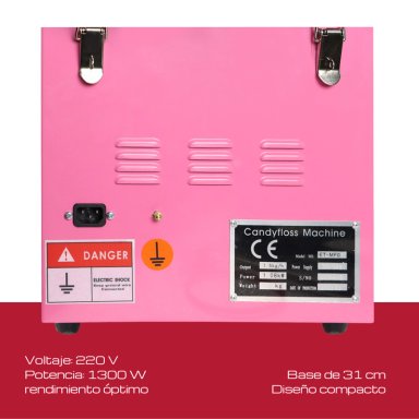 MAQUINA ALGODON DE AZUCAR PROFESIONAL - 12