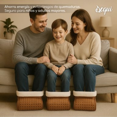 Calienta pies Eléctrico Digital Acqui de 6 Niveles - 8