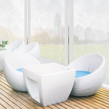 CORTINA ROLLER GARDEN BLANCA 150X250CM - 5