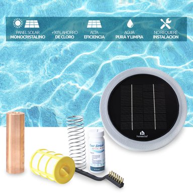 IONIZADOR SOLAR PISCINA HOMECLAF - 7