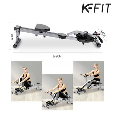 MÁQUINA REMADORA K-FIT R5953 CAPACIDAD 150 KG - 3