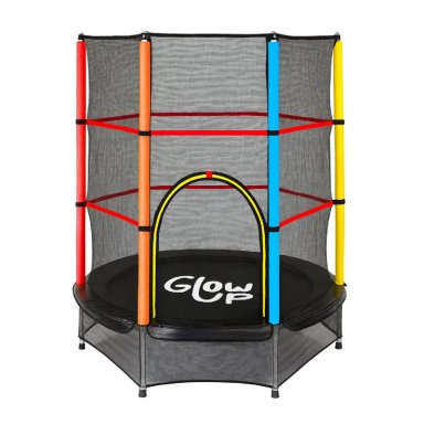 Cama Elástica GlowUp 1,40 x 1,60 mt 4,5 Ft Malla Seguridad Superior - 1