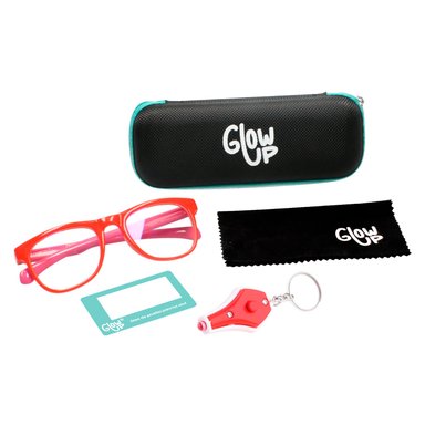 LENTES INFANTIL FILTRO LUZ AZUL ROSE RED - 1