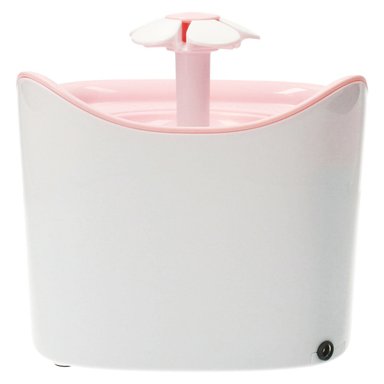 FUENTE DE AGUA BEBEDERO PARA MASCOTAS ROSADO - 5