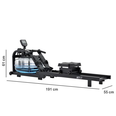 MÁQUINA K-FIT REMADORA BOGADORA DE AGUA BORON - 3