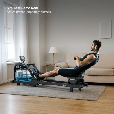 MÁQUINA K-FIT REMADORA BOGADORA DE AGUA BORON - 6