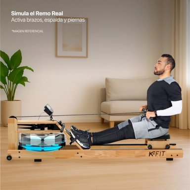 MÁQUINA K-FIT REMADORA BOGADORA DE AGUA VALENT - 6