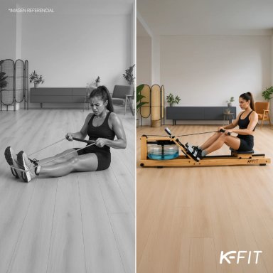 MÁQUINA K-FIT REMADORA BOGADORA DE AGUA VALENT - 7
