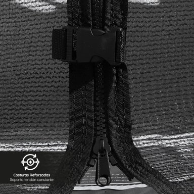 CAMA ELÁSTICA + MALLA Y ESCALERA 8FT 2,44 MTS EDICIÓN LTDA - 8