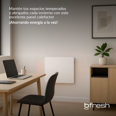 CALEFACTOR PANEL BAJO CONSUMO 550W BFRESH BLANCO - 8