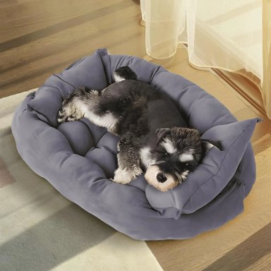 CAMA PERRO R6155 PETWOOW 68X50X40 GRIS - 6