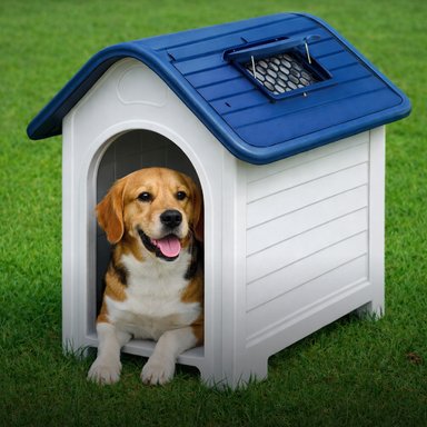 CASA PERROS GATOS PETWOOW 75X59X66 SKYLIGHT GRIS - 9