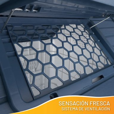 CASA PERROS GATOS PETWOOW 87X72X75 SKYLIGHT GRIS - 4