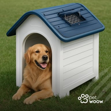 CASA PERROS GATOS PETWOOW 87X72X75 SKYLIGHT GRIS - 9