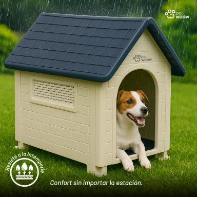 CASA PERROS GATOS 82X54X71 DUKE GRIS - 9