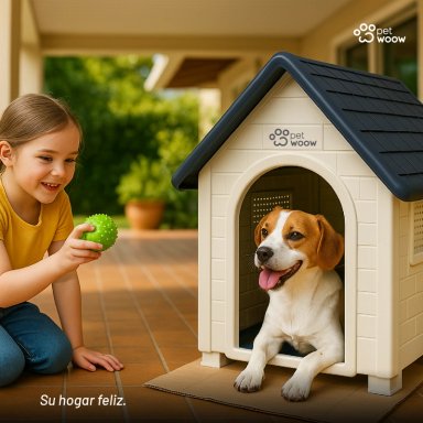 CASA PERROS GATOS 82X54X71 DUKE GRIS - 11