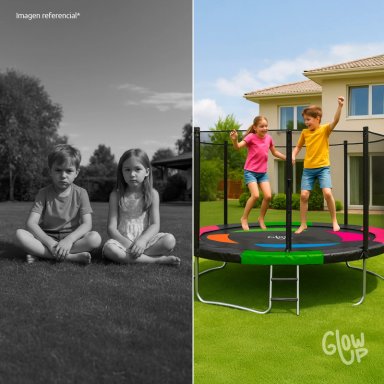 CAMA ELÁSTICA 3,05 MT 10FT EDICIÓN EXCLUSIVA P GLOWUP - 9