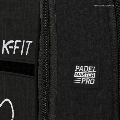 MOCHILA K-FIT R6322 NEGRO BOLSO DE PADEL KANU - 3