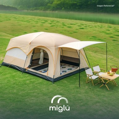 Carpa Camping Impermeable 6-8 Personas Miglú - 8