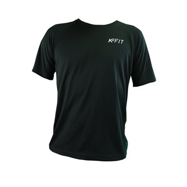 POLERA PADEL UNISEX K-FIT R6589 NEGRA TALLA M - 1