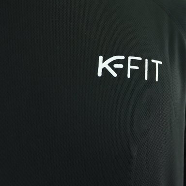 POLERA PADEL UNISEX K-FIT R6590 NEGRA TALLA L - 6