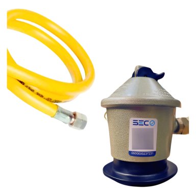 ESTUFA DE EXTERIOR A GAS DE 11KG COLOR BRONCE CON FUNDA BFRESH - 11