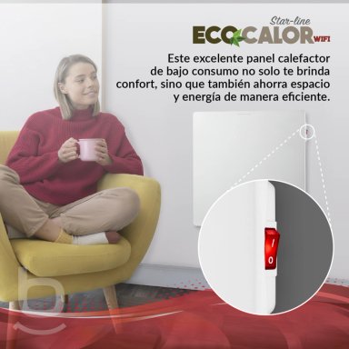 PACK 2 PANELES CALEFACTORES ELÉCTRICO 425W WIFI BFRESH - 6