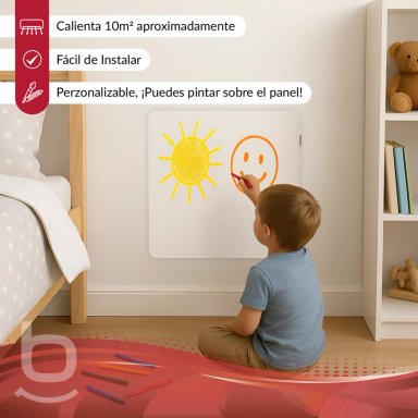 PANEL CALEFACTOR ELÉCTRICO 425W CON WIFI BFRESH - 10