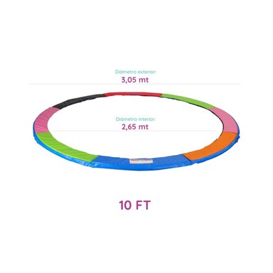 CUBRE RESORTE CAMA ELÁSTICA GLOWUP R6823 305 M 10 FT - 2