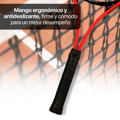 RAQUETA TENIS ADULTO ALUMINIO INICIAL 27 K64 K-FIT - 4
