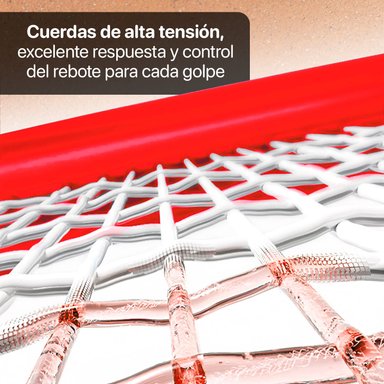 RAQUETA TENIS ADULTO ALUMINIO INICIAL 27 K64 K-FIT - 5